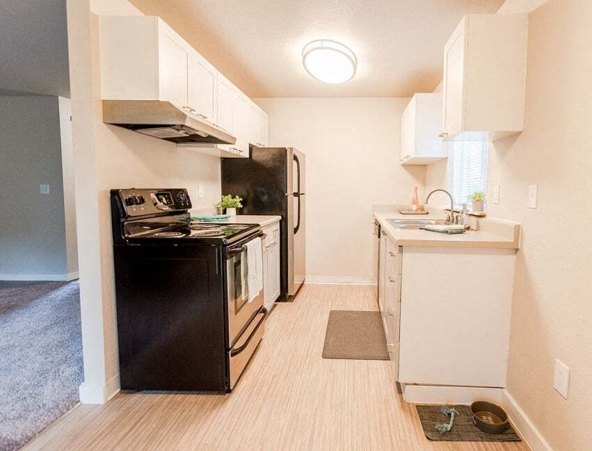 Apartamentos Tacoma - Apartamentos Notch8 - Cocina y sala de estar - Notch 8 Apartments