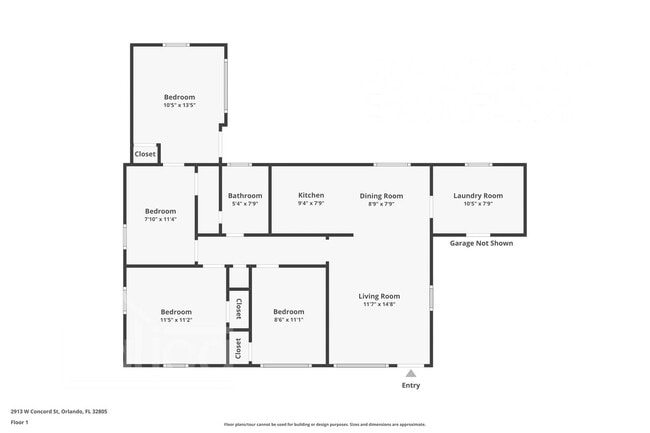Building Photo - 4 Bed 1 Bath with Carport - Completely Rem...