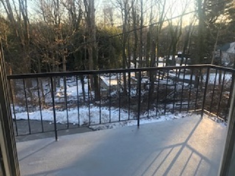 Balcony overlooking woods - 120 N Bethlehem Pike