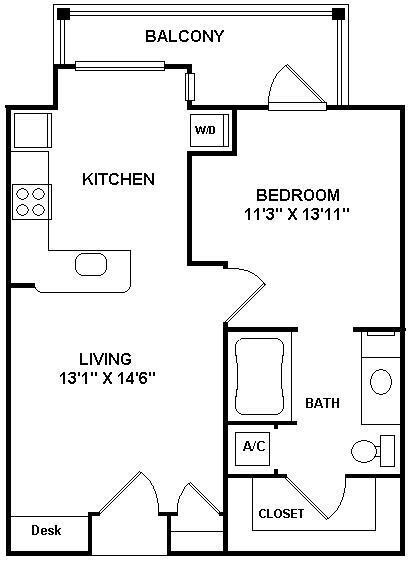 Building Photo - 1/1 Condo with wood burning fireplace