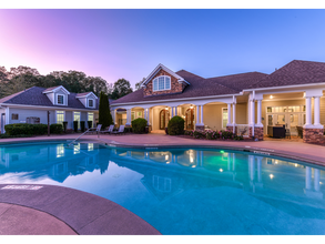 Resort-Style Pool at Dusk - Walden at Oakwood
