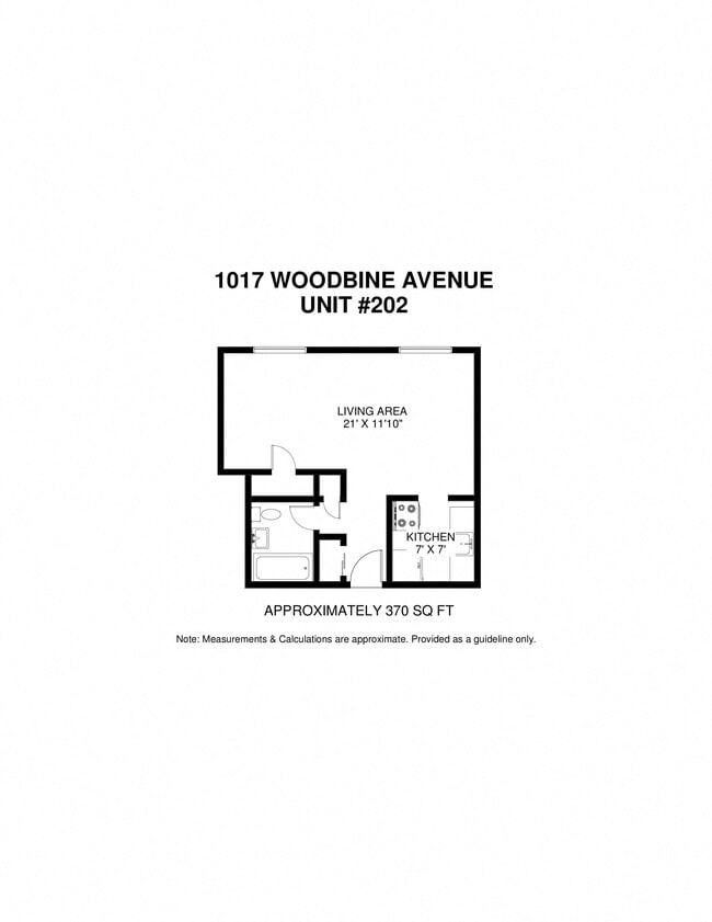 Floorplan - 1017 Woodbine