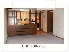 Built-In Storage - The Cottages at Treasure Court