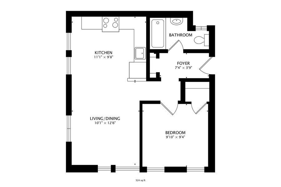 Primary Photo - Updated Apartment near BART