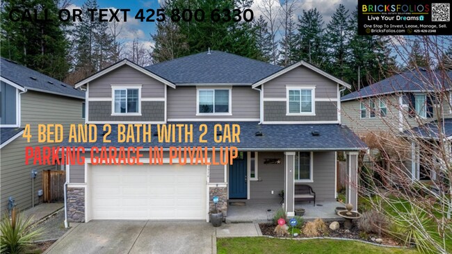 Foto del edificio - Modern 4 Bed + Chef's Kitchen + Covered Patio in Puyallup!