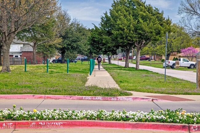 Check out the parks surrounding Red Bird, where residents can walk over to enjoy amenities.