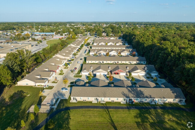 Aerial Photo - Redwood Fort Wayne Maplecrest Road