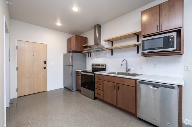 Estudio - 432 pies cuadrados - Cocina - Vanne