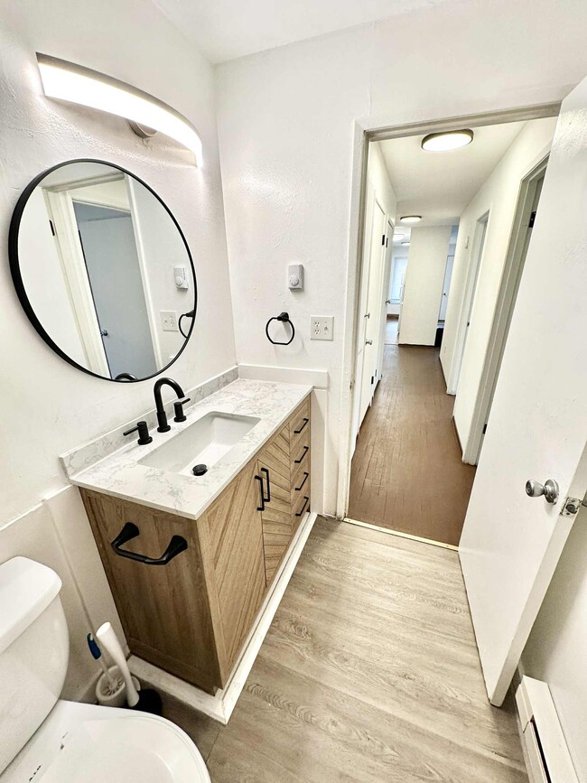 New vanity - Apline B Apartments