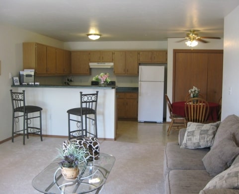 Living Area - Hawthorne Trails