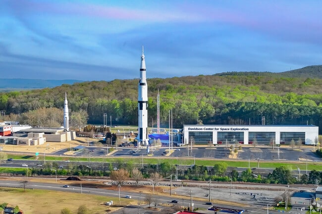 Huntsville is known for it's Space and Rocket center.