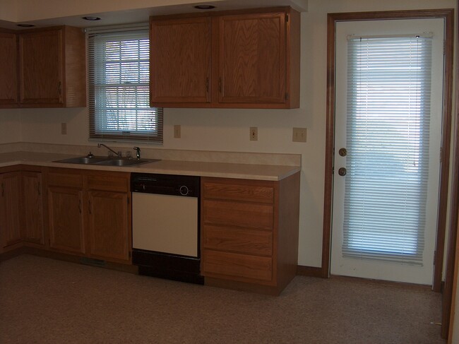 Patio door leading from kitchen - 815 E Franklin St