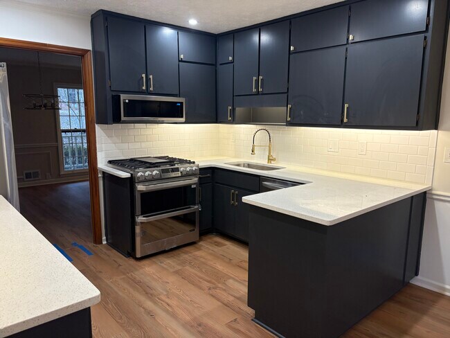 Cocina con estufa/horno de doble combustible - 807 Oak Bridge Ln