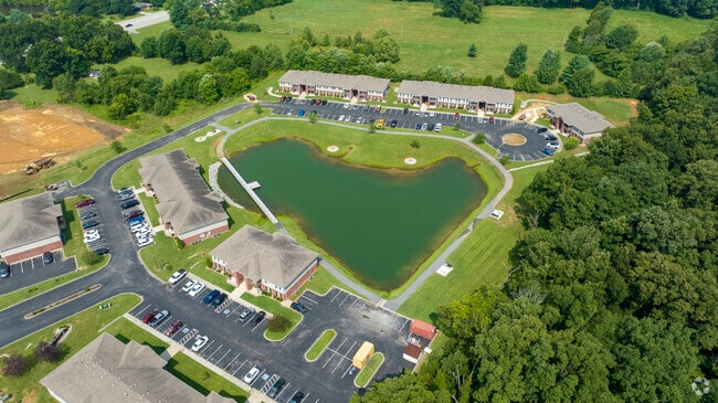 Aerial Photo - Polo Springs Apartments