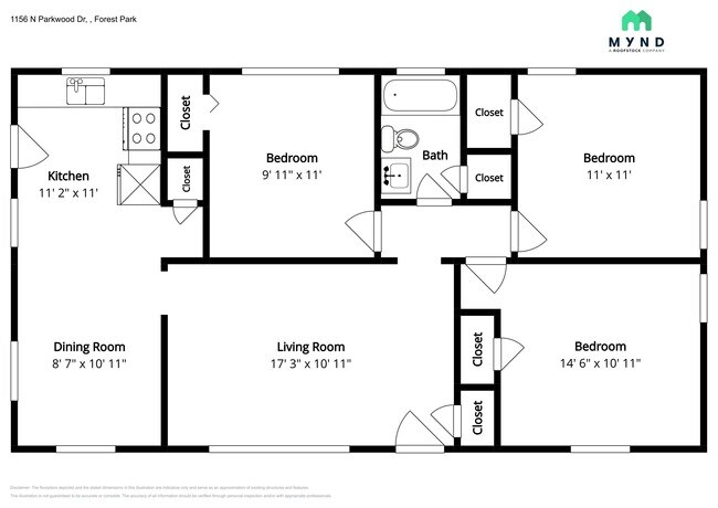 Building Photo - 1156 N Parkwood Dr