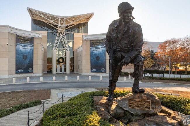 The U.S. Army Airborne & Special Operations Forces Museum, covers history rom 1940 to today.