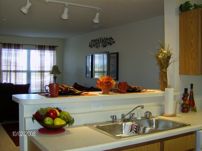 Foto del diseño de interior - Riverbend Apartment Homes