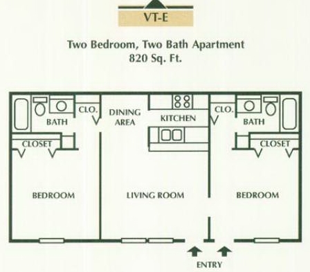 VT-E - Valley Terrace Apartments