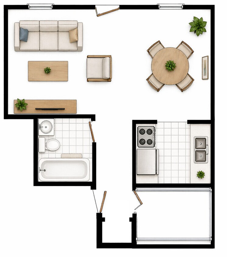 Estudio (902/2, 904/2, 906/2) - Jenifer Place