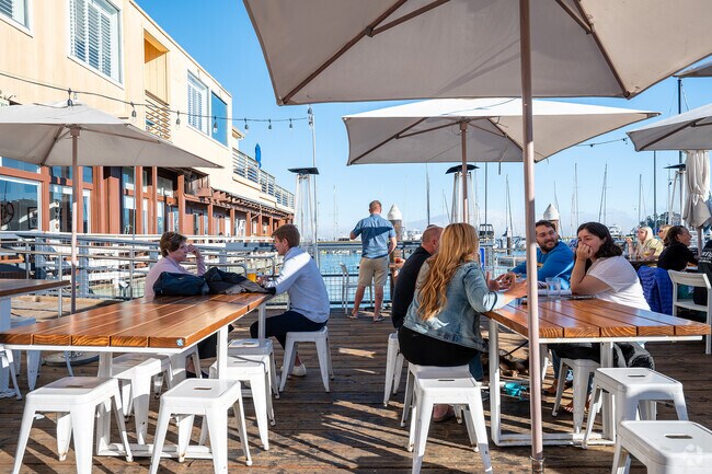 Sam’s Anchor Café in Tiburon is one of many restaurants that offer bay views with dinner.