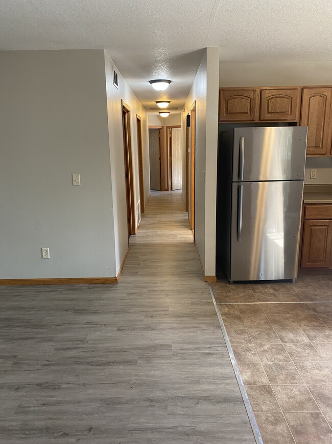Hallway leading to bedroom & bath - 401 Lilly St