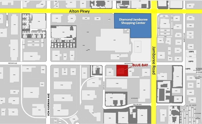 Mapa de Assessor's - McGaw Apartments