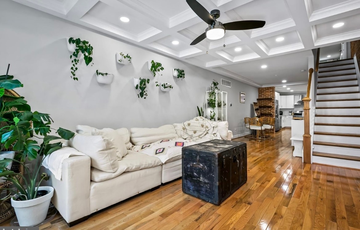 Living Room - 106 E Clement St