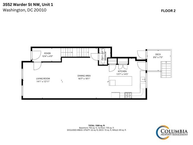 Foto del edificio - 3552 Warder St NW