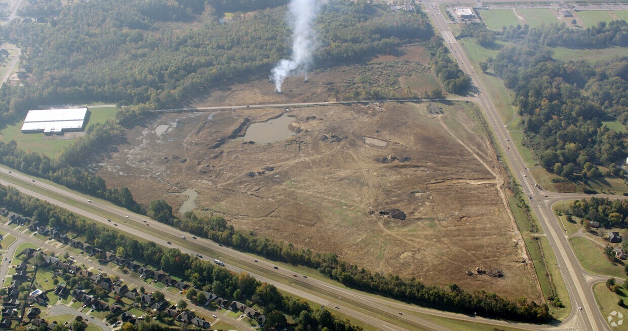 Aerial Photo - Cascades Olive Branch