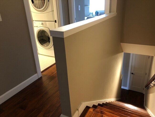 Take the stairs up to the bedrooms - 2401 SW Brandon St