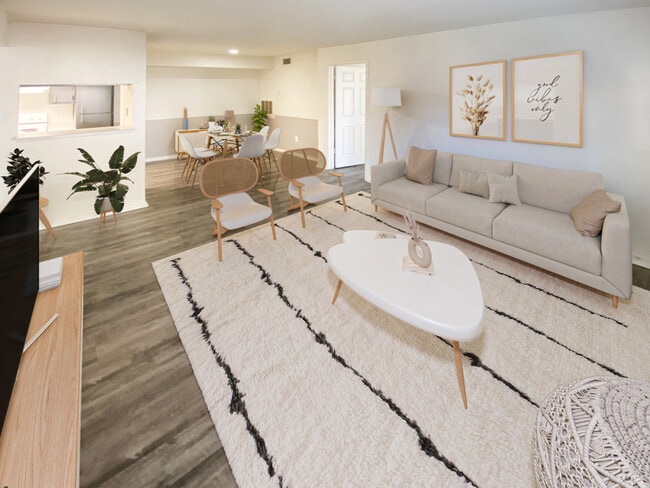 Área de estar para reuniones - Indian Run Apartments