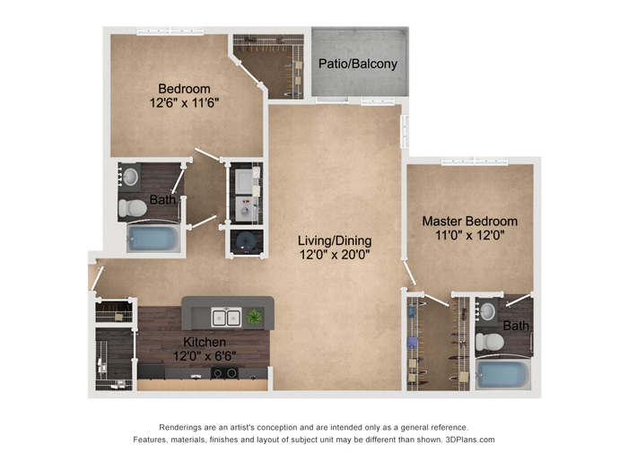 Foto principal - Monte Carlo Luxury Two Bedroom Two Bath