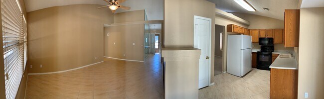 PANO- Family Rm to Kitchen - Counters being replaced April '22 - 3514 E Tonto Ln