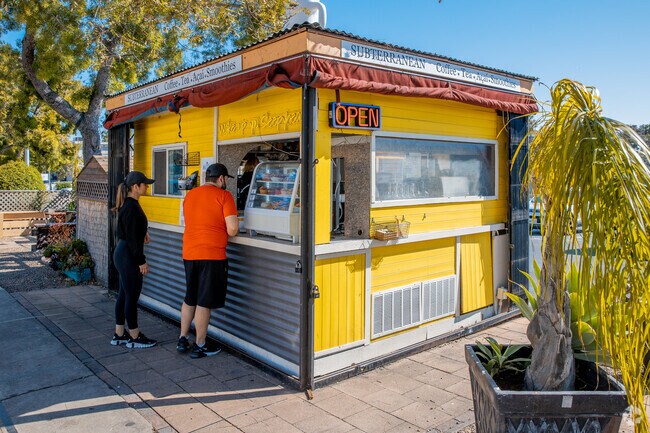 Subterranean Cafe is a small little food place to visit when walking down South Park.