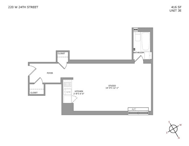 Foto del edificio - 220 W 24 St