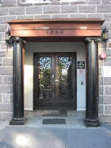 Building entry - 1240 Bedford Ave