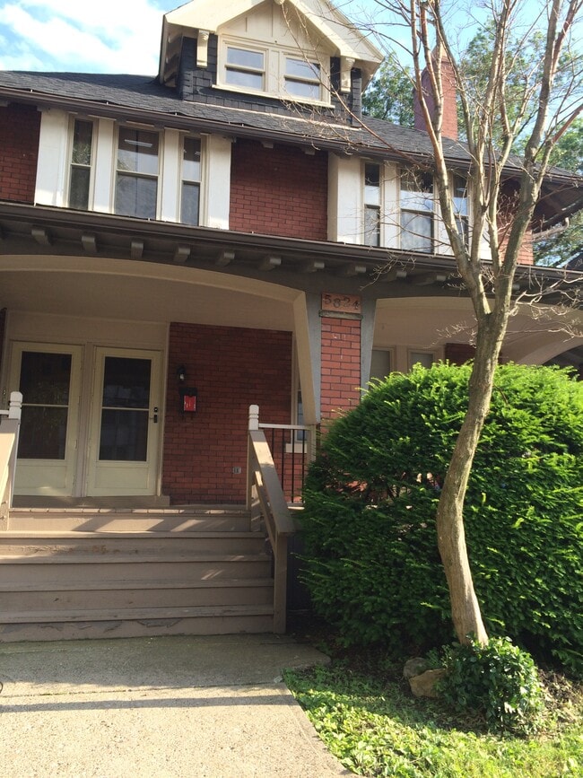Private entrance from large private porch. - 5824 Phillips Ave