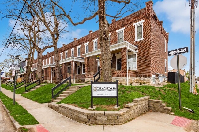 Front Exterior - The Courtyard on South Champion