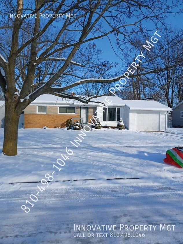 Modern 3bedroom Home with Attached 1 Car House for Rent in Flint