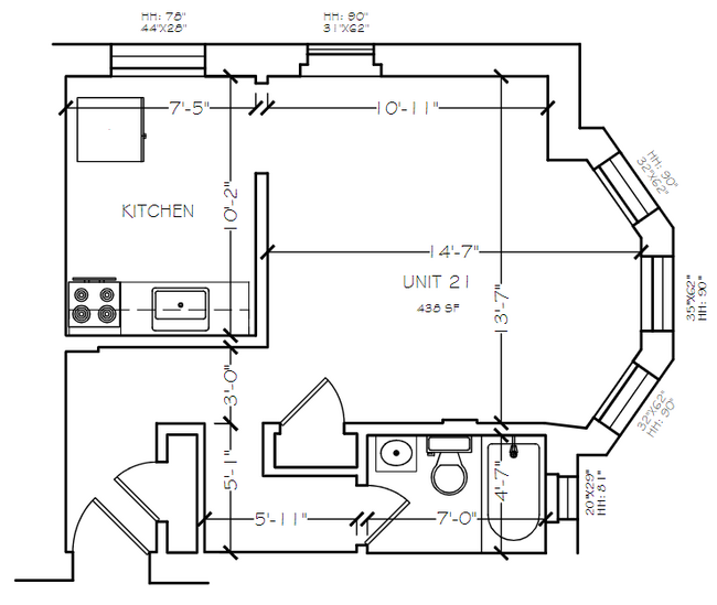 4036 Nogal 21 - Campus Apartments