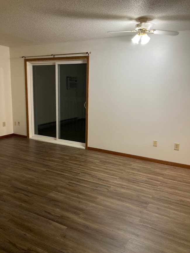 Living Room with Patio - 123 N Adams St