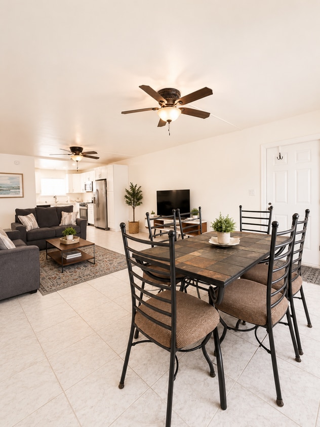 dining and living room area - 4532 Bougainvilla Dr (Lauderdale By The Sea, FL)