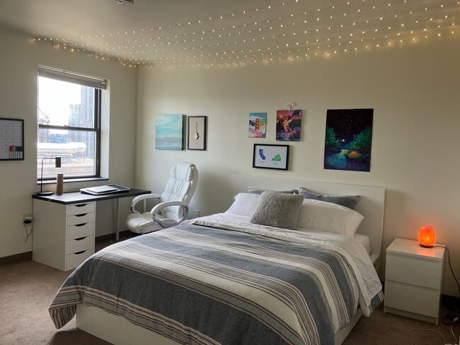 Spacious Bedrooms - Webster Hall Apartments