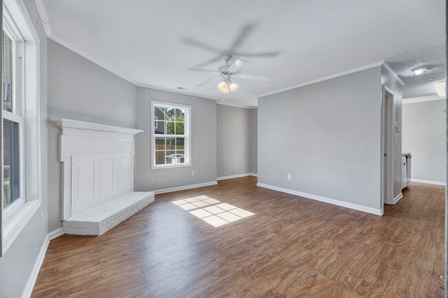 Your front door welcomes you to an open and bright living space - 4304 Presley Ct