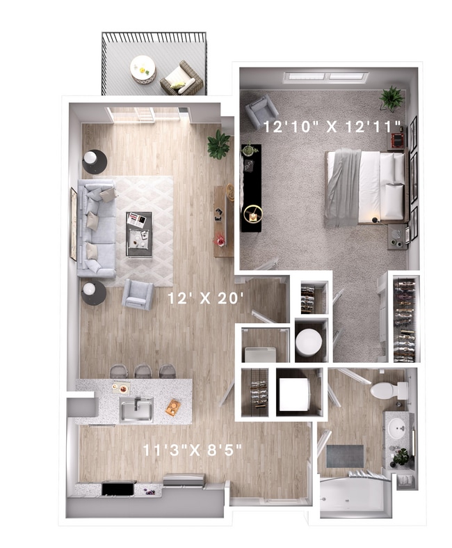 Floorplan - Lumen Apartments