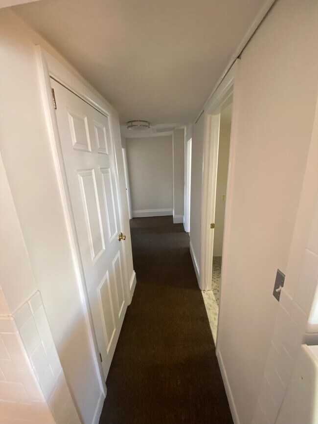 Hall- new carpet - 55 Grove St