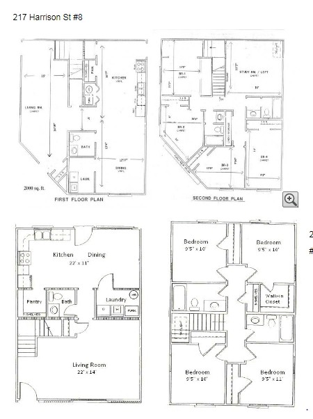Plano de planta - Harrison Crossing & Harrison Ridge