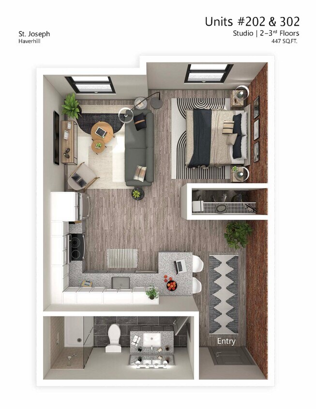 56 Oak Terrace Unit 302, Haverhill, MA 01832 Room for Rent in