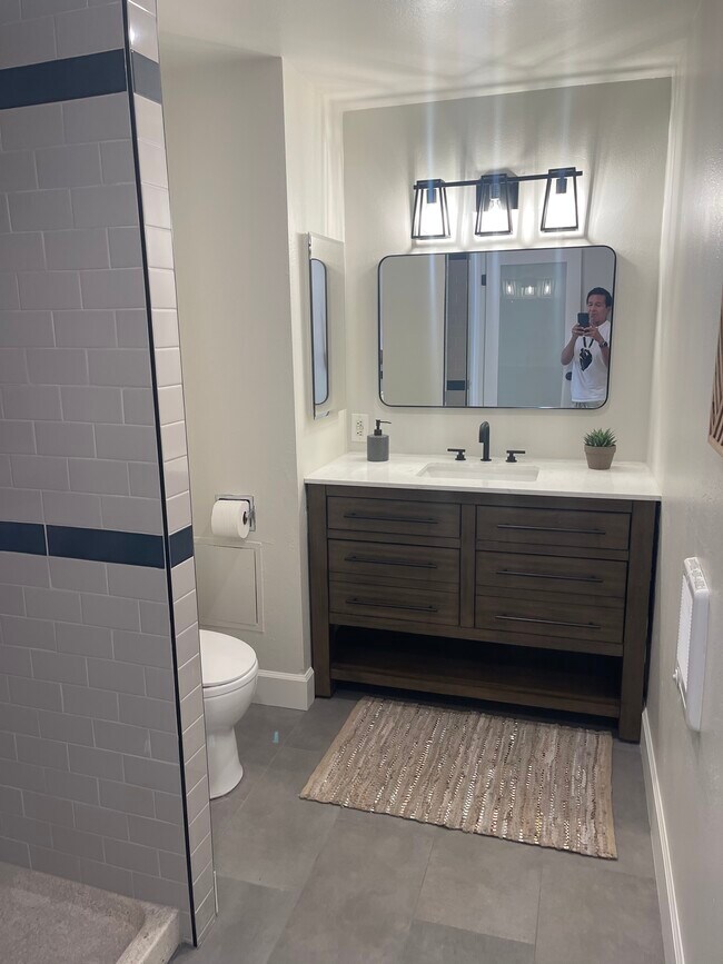 New vanity in master bath - 1555 Lakeside Dr
