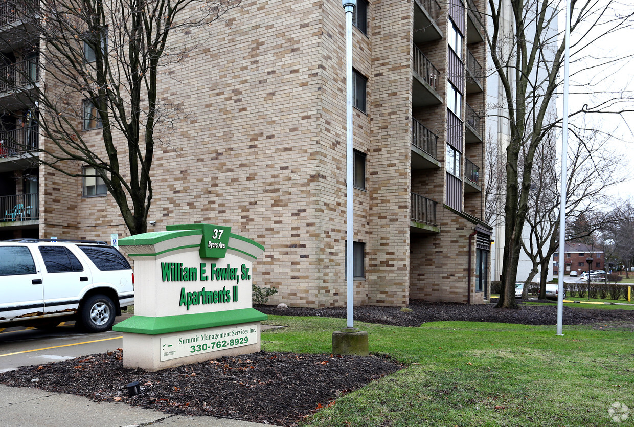 Signage - William E. Fowler Senior Apartments